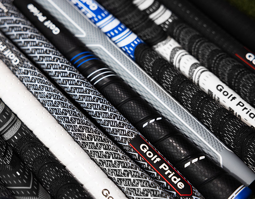 Golf Pride's full range of grips
